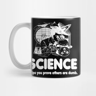 Science Retro Dark T-Shirt Mug